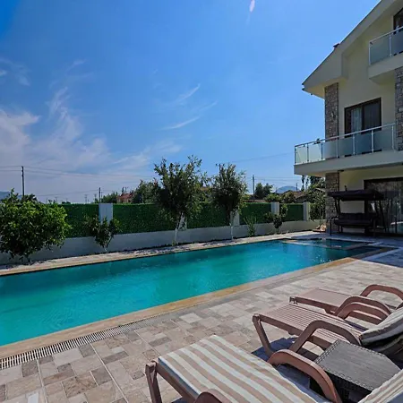 Villa With Jacuzzi And Children's Play Area For 10 People In Mugla, - Awz170 Fethiye
