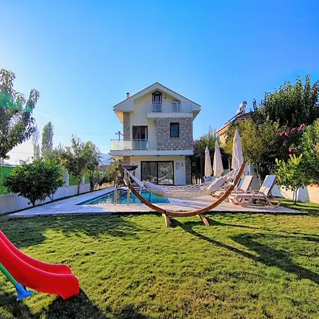 Villa With Jacuzzi And Children's Play Area For 10 People In Mugla, - Awz170 Fethiye