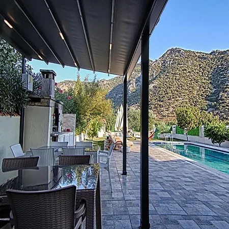 With Jacuzzi And Children's Play Area For 10 People In Mugla, - Awz170 Villa *